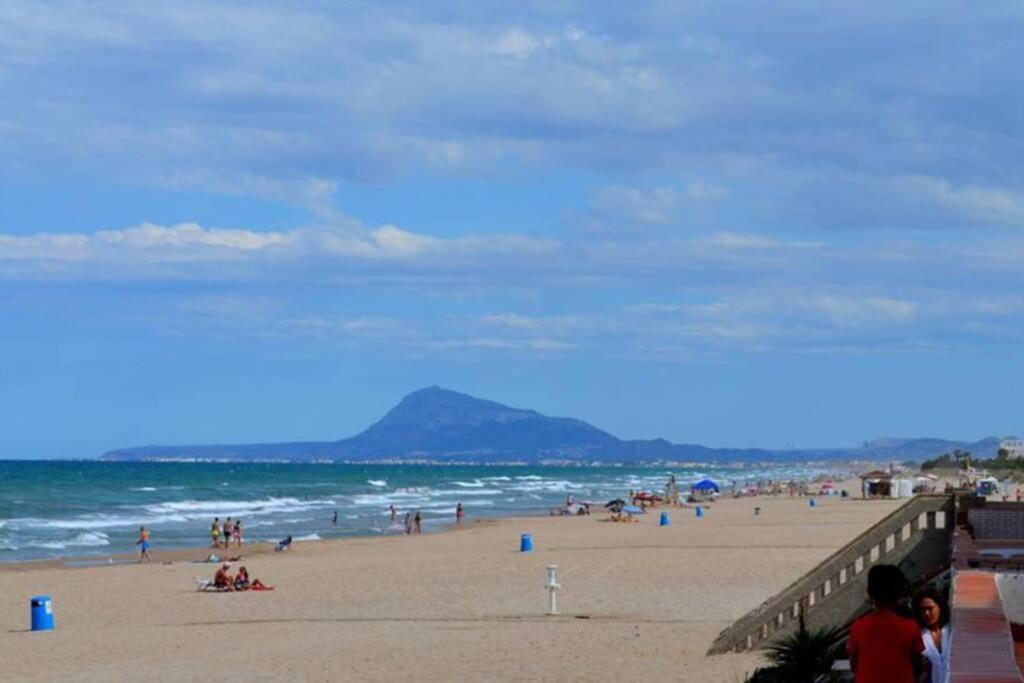 Apartament Cercamar - Playa De Oliva, Paupi Zewnętrze zdjęcie